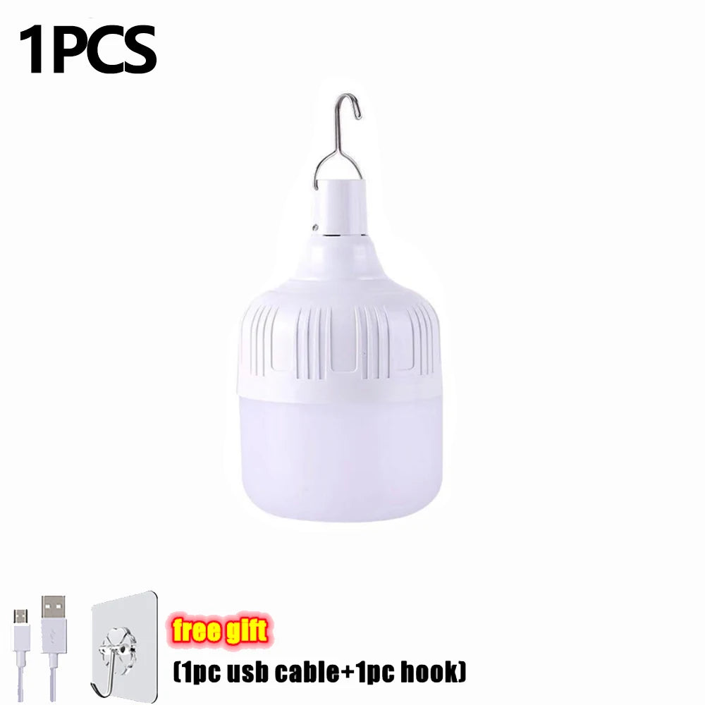 USB Rechargeable Camping Light Bulb